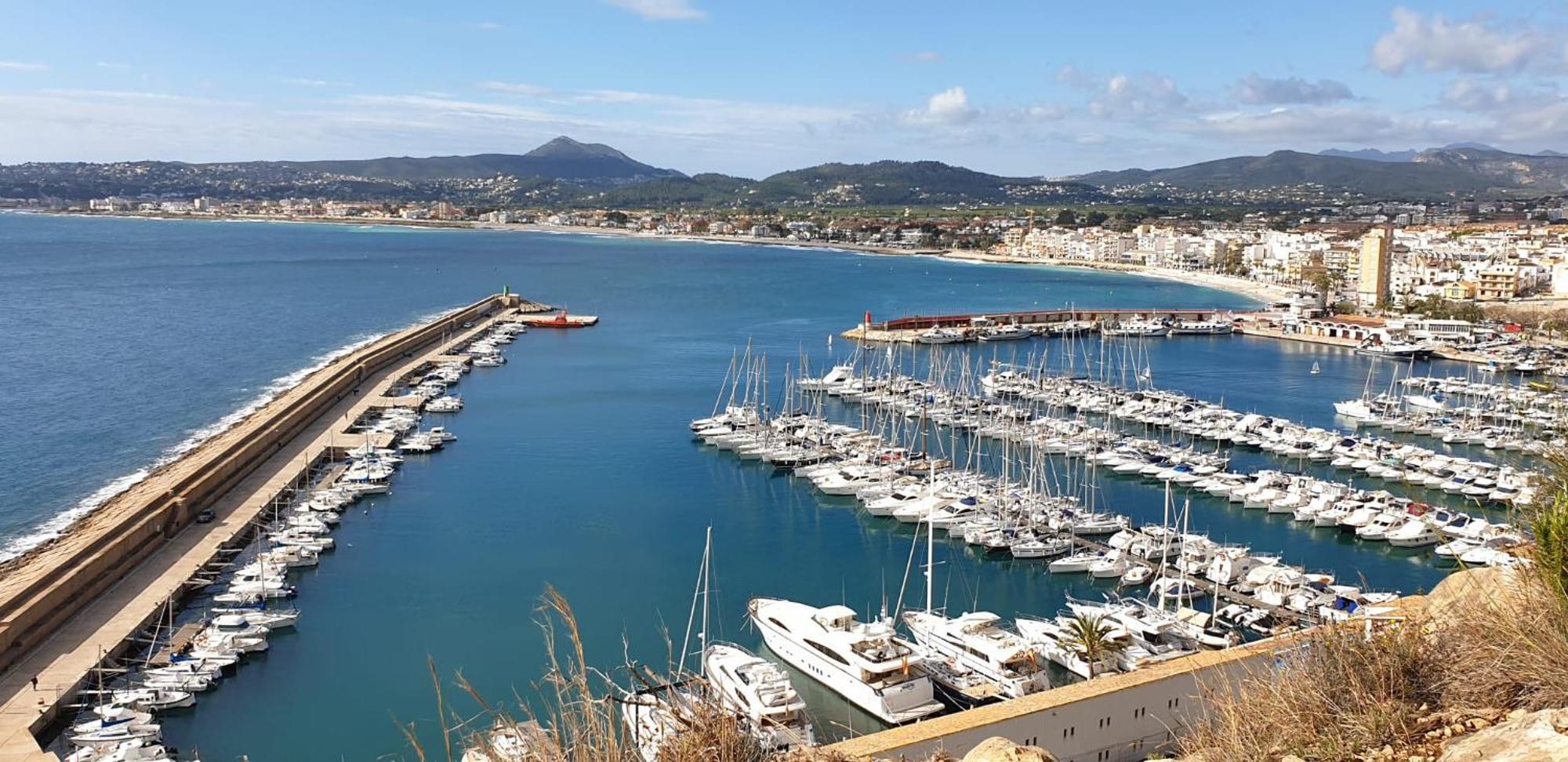 Mar-Beach Front Apartment In Xabia Bagian luar foto