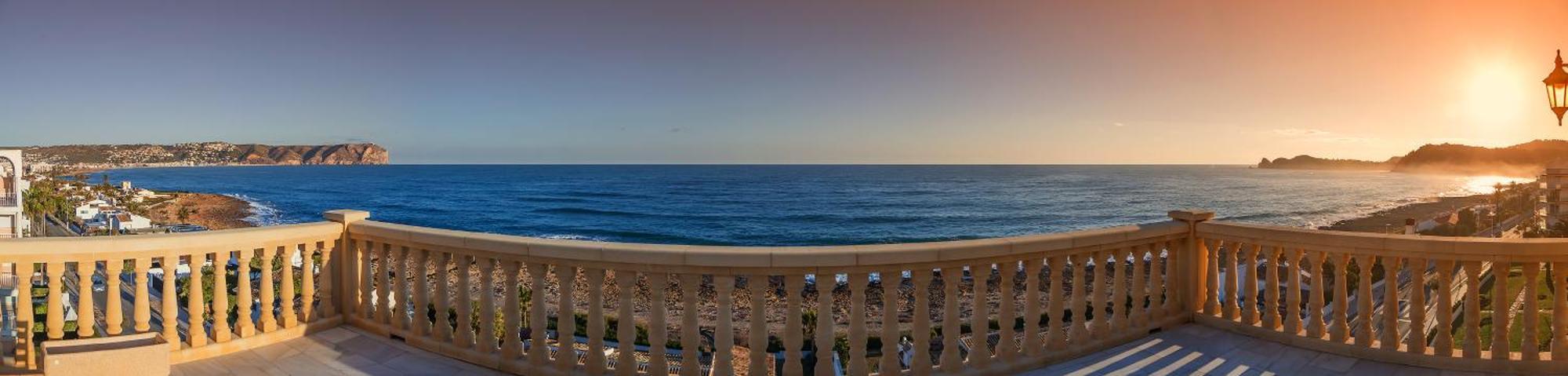 Mar-Beach Front Apartment In Xabia Bagian luar foto