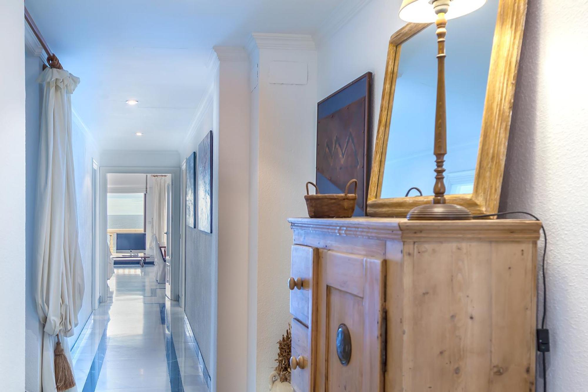Mar-Beach Front Apartment In Xabia Bagian luar foto