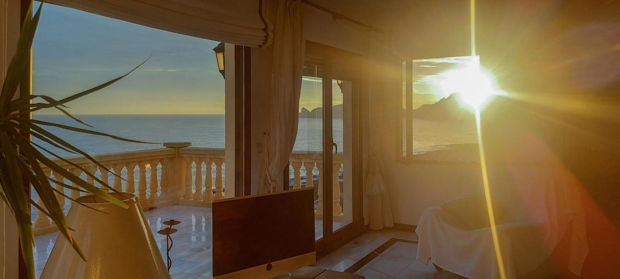 Mar-Beach Front Apartment In Xabia Bagian luar foto