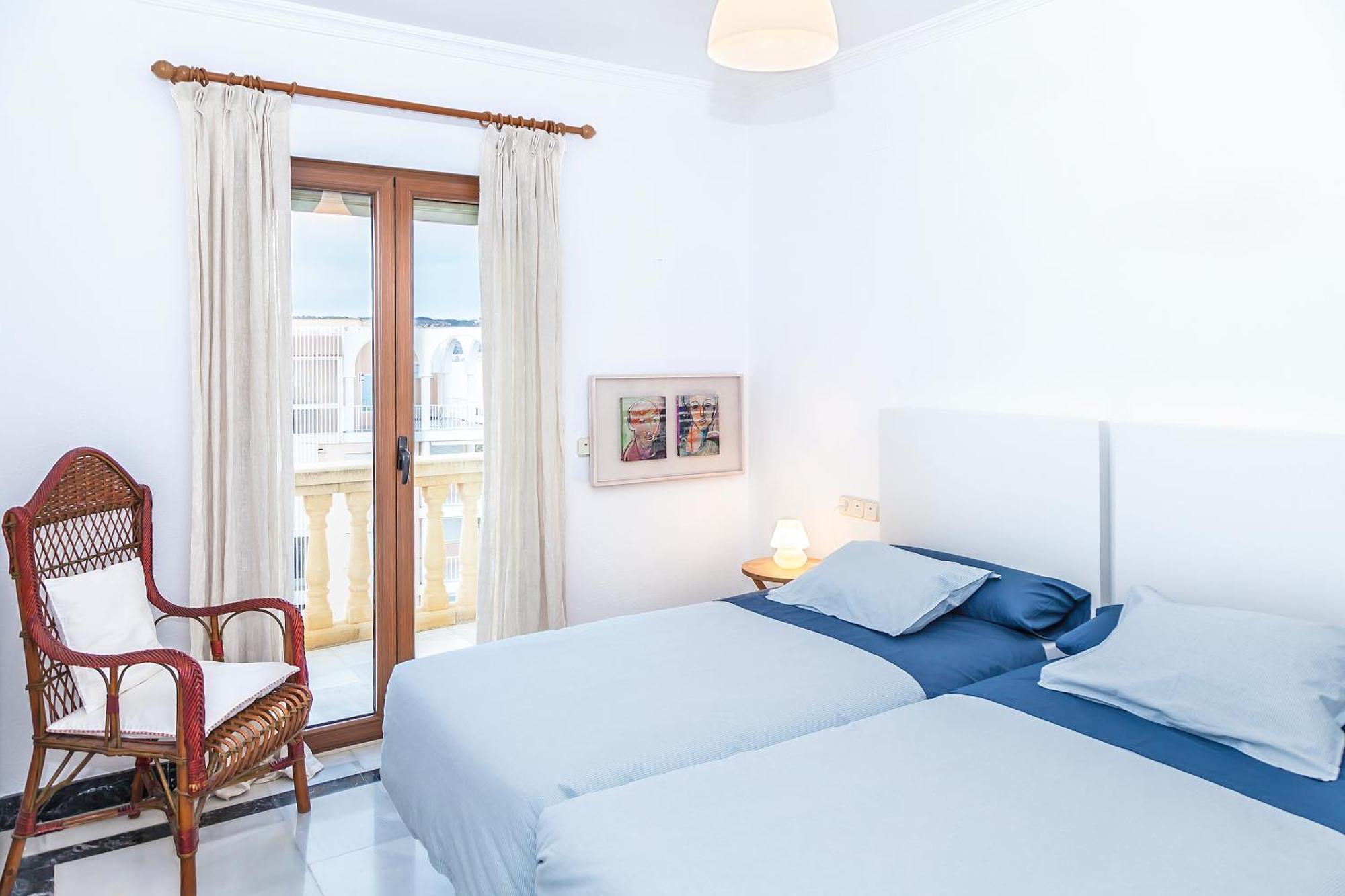Mar-Beach Front Apartment In Xabia Bagian luar foto