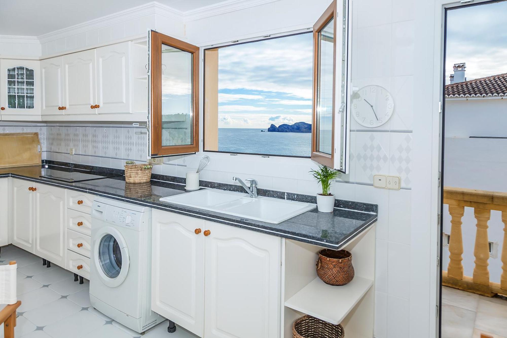Mar-Beach Front Apartment In Xabia Bagian luar foto