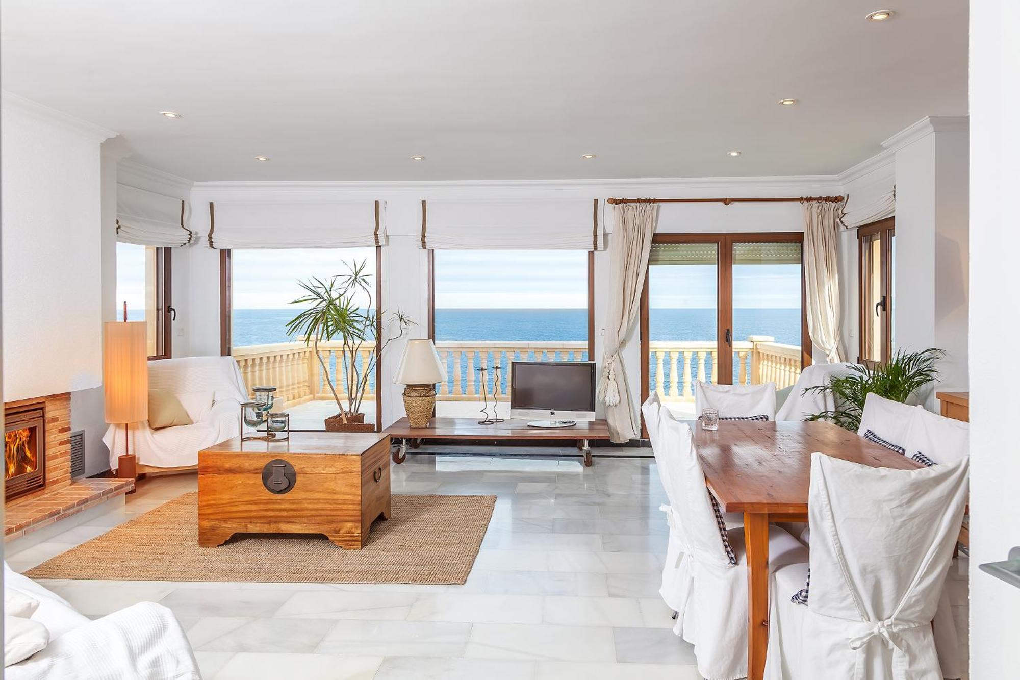 Mar-Beach Front Apartment In Xabia Bagian luar foto