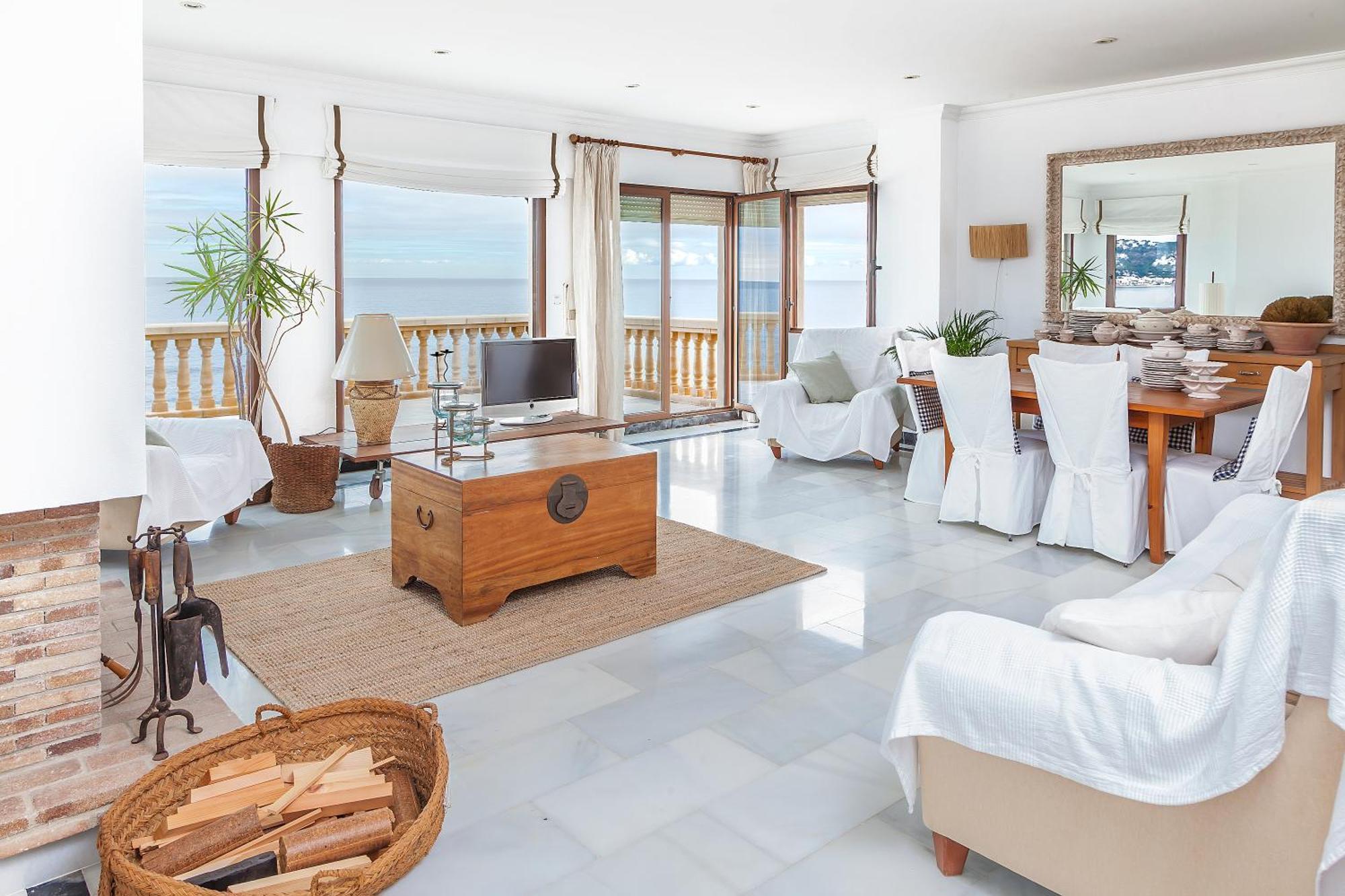 Mar-Beach Front Apartment In Xabia Bagian luar foto